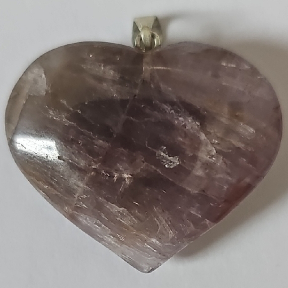 Sage Goddess Jewelry - Super 7 Heart Pendant